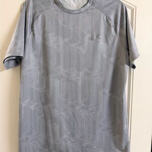 Under Armour Light Gray Short Sleeve Performance Tee